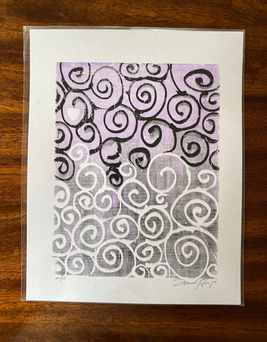 Mono-Silkscreen Print